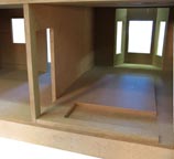 install a dollhouse divider